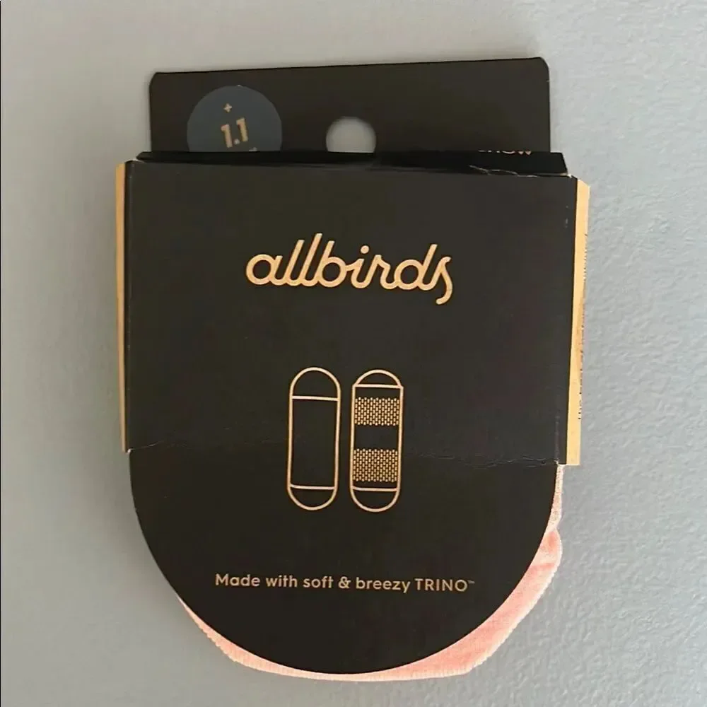 New Albirds Sprinter No-Show Socks Malibu Unisex Size M
